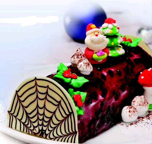 Holland Bakery Blueberry Cheesecake Log Christmas Edition